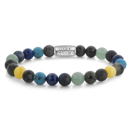 Rebel & Rose armband Ocean Reef 8 mm RR-80118-S