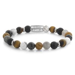 Rebel & Rose armband Mountain Cliff 8 mm RR-80120-S