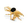 Bruno da Rocha verguld zilveren ring scarabee kever met onyx