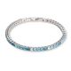 COEUR DE LION armband 0600-30-0717 tennis bracelt silver-blue