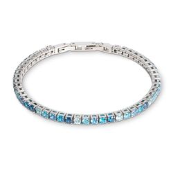 COEUR DE LION armband 0600-30-0717 tennis bracelt silver-blue