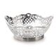 ovaal zilver bonbonmandje van A. presburg Haarlem