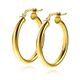 ZINZI vergulde oorringen 26 x 3 mm ZIO2178G