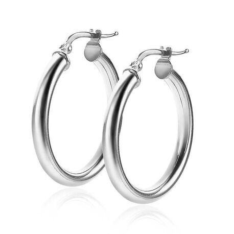 ZINZI vergulde oorringen 26 x 3 mm ZIO2178