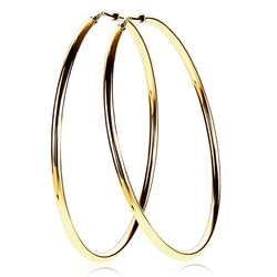 ZINZI vergulde creolen diameter 5,5 cm Zio437G