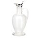 Draadglas karaf met zilver montuur gemaakt rond 1900