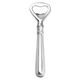Flesopener zilver heft model Parelrand, graveerbaar