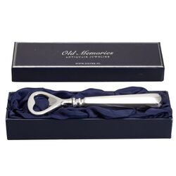 Flesopener zilver heft model Hollands glad