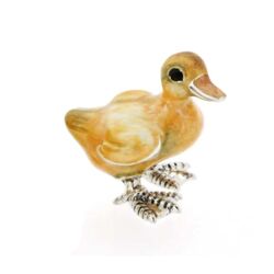 Saturno zilveren baby gansje