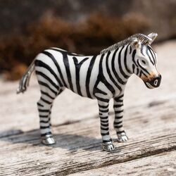 Saturno zilveren zebra baby
