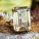 Vintage 9krt ring met kwarts