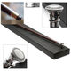 Houten wandelstok met zilveren knop