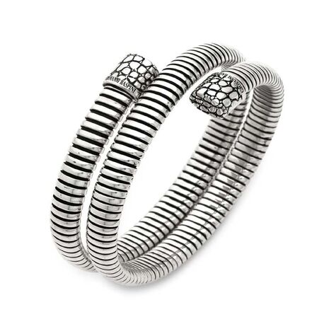 Giovanni Raspini armband tubogas Croco Double