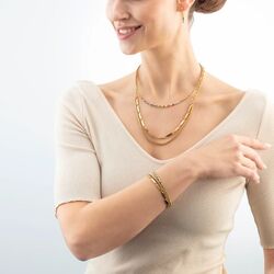 Coeur de lion ketting Twisted layers 0801101600