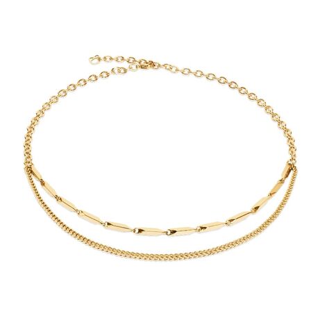 Coeur de lion ketting Twisted layers 0801101600