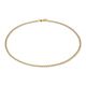 Verguld stalen gourmetcollier/verlengketting 8600881600