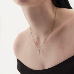 Lapponia gouden hanger Little Cross Kalevala Art