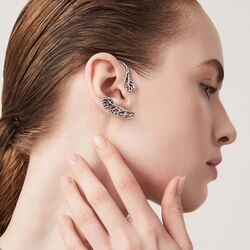Giovanni Raspini zilveren earcuff Coral