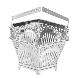 Zilver bonbonmandje 1919 Alb Meijer Schoonhoven