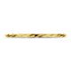 Gouden ring gedraaid