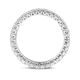 Witgouden Alliance ring met diamantrij 0.70 ct