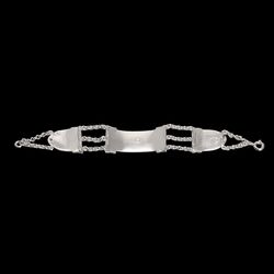 Zilveren bijbelslot armband 1829 Heerenveen 1829