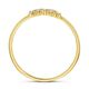 Gouden ring met zirkonia