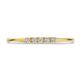 Gouden ring met zirkonia