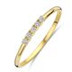 Gouden ring met zirkonia