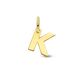 Gouden letter hanger