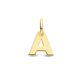 Gouden letter hanger