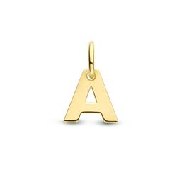 Gouden letter hanger