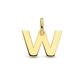 Gouden letter hanger