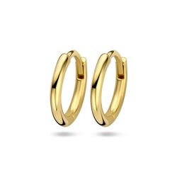 Gouden klapoorringen in 10 of 12 mm 229 en 269