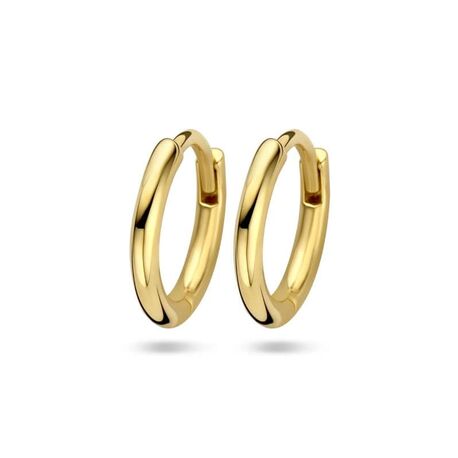 Gouden klapoorringen in 10 of 12 mm 229 en 269