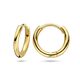 Gouden klapoorringen in 10 of 12 mm 229 en 269