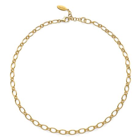 Bastian Inverun verguld zilver collier River flow 47360