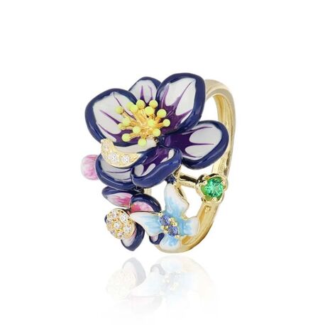 Tsars Collection ring bloemen Helena