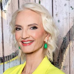 Heide Heinzendorff vergulde creolen Kate kristal