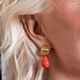 Heide Heinzendorff vergulde creolen Lisa