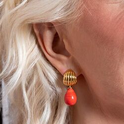 Heide Heinzendorff vergulde creolen Lisa