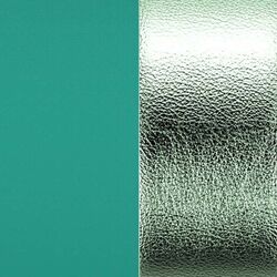 Les Georgettes 12 mm leertje Aquatic Metallic Aquamarine