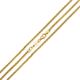 MY iMenso verguld Diabomba collier 27-0024 42-47 cm