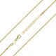 verguld jasseron flat collier 45 cm MY iMenso