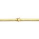 Gouden collier Tubogas 8 mm 45 cm