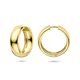 Verguld zilveren oorringen 25 mm