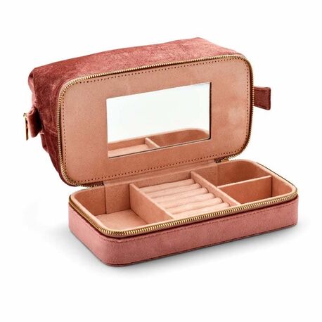 Sieradenbox roze tasvorm