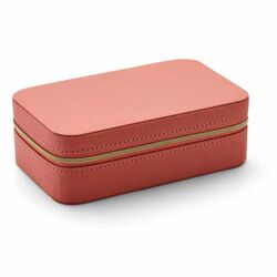 Sieradenbox soft peach velvet langwerpig 183x113x60 mm