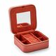 Sieradenbox soft roze vierkant