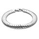 Zilveren omega armband 9 mm